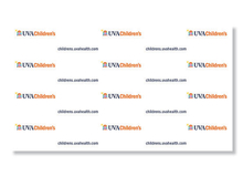 UVA Children's Zoom Background With Logo and URL